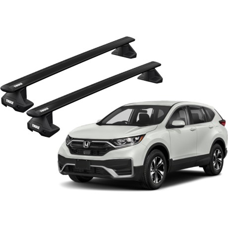 Barras THULE EVO WingBar para autos HONDA CR-V desde 2019 - 2023 negro