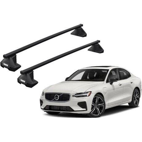 Barras THULE EVO SquareBar para autos VOLVO S60 desde 2019 - 2024