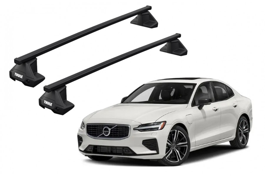 Barras THULE EVO SquareBar para autos VOLVO S60 desde 2019 - 2024
