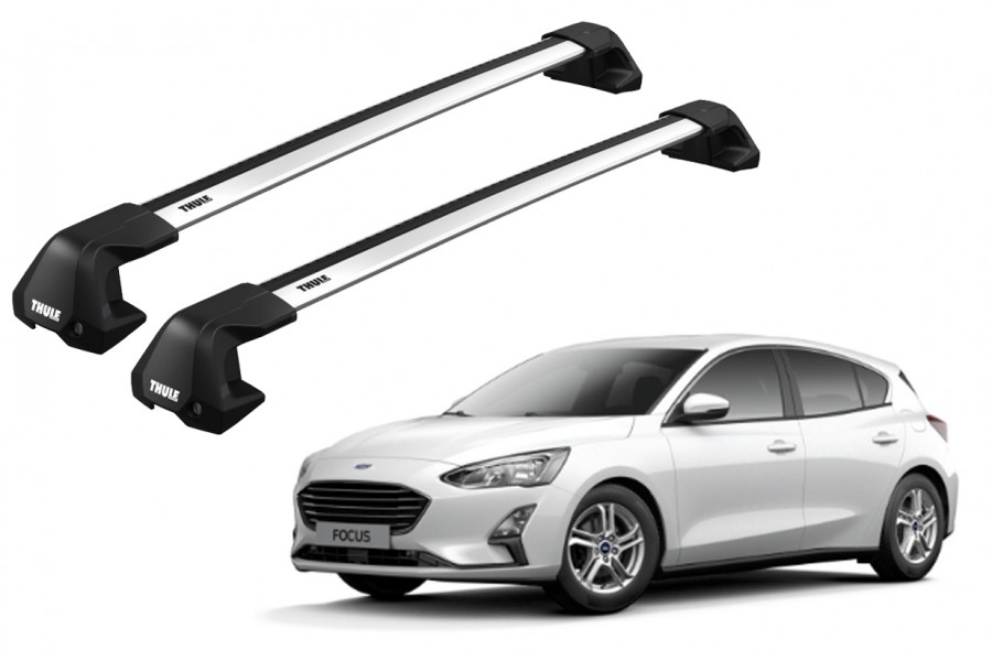 Barras THULE EDGE Flush para autos FORD Focus desde 2019-2022