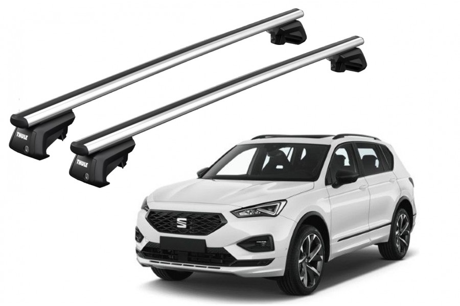 Barras THULE SmartRack XT AluBar para autos SEAT Tarraco desde 2019 - 2024