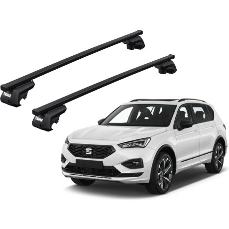 Barras THULE EVO SquareBar para autos SEAT Tarraco desde 2019 - 2024