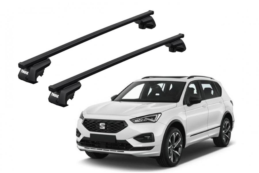 Barras THULE EVO SquareBar para autos SEAT Tarraco desde 2019 - 2024