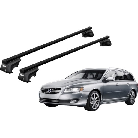 Barras THULE SmartRack XT para autos VOLVO V70 2007 a 2016