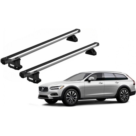 Barras Thule VOLVO V90 Cross Country 17-22 RA / SlideBar EVO