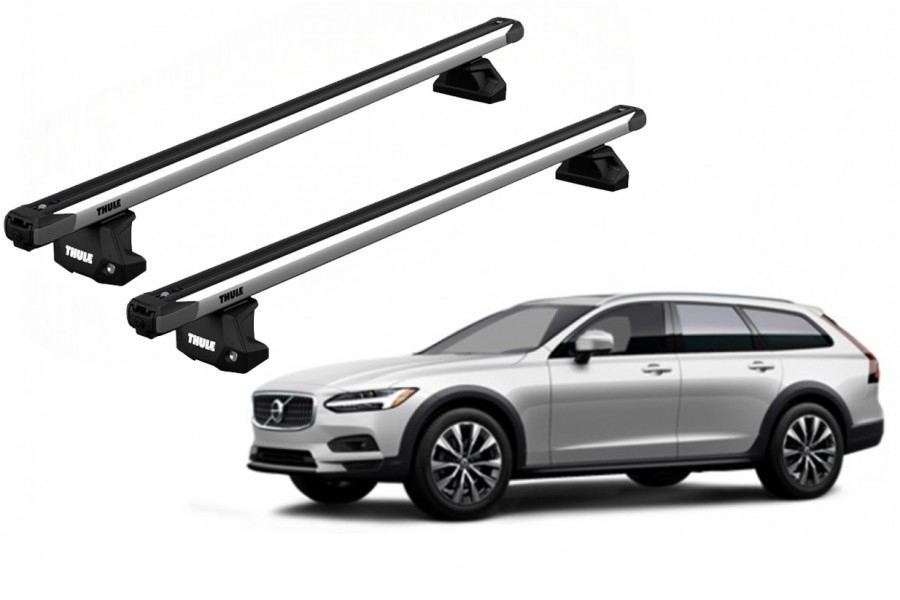 Barras Thule VOLVO V90 Cross Country 17-22 RA / SlideBar EVO