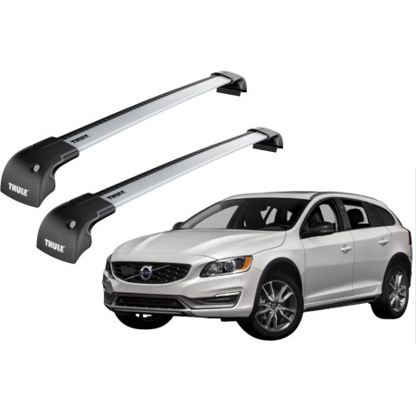Barras THULE EDGE para autos VOLVO V60 Cross Country 2015 a 2018