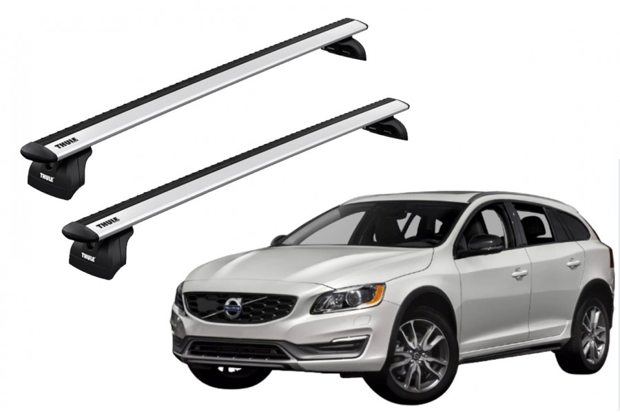 Barras THULE WingBar para autos VOLVO V60 Cross Country 2015 a 2018