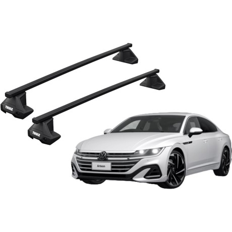 Barras THULE EVO SquareBar para autos VOLKSWAGEN Arteon desde 2017 - 2023
