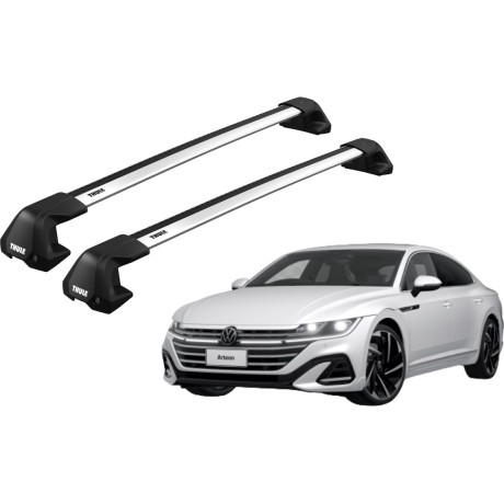 Barras THULE EDGE Flush para autos VOLKSWAGEN Arteon desde 2017 - 2023
