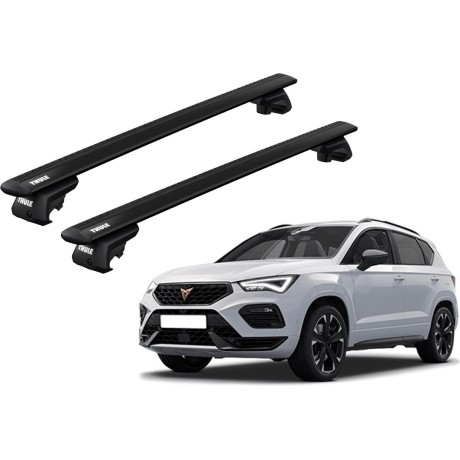 Barras THULE EVO WingBar para autos CUPRA Ateca desde 2016 negro