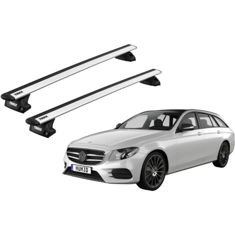 Barras THULE EVO WingBar para autos MERCEDES BENZ E-Class (S213) desde 2016 - 2023