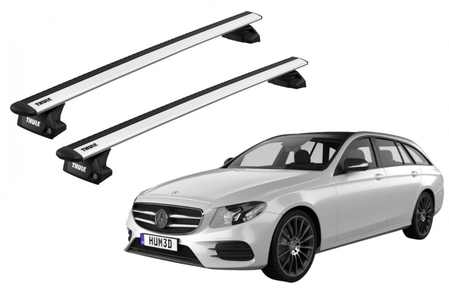 Barras THULE EVO WingBar para autos MERCEDES BENZ E-Class (S213) desde 2016 - 2023