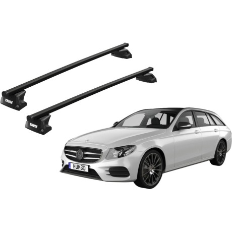 Barras THULE EVO SquareBar para autos MERCEDES BENZ E-Class (S213) desde 2016 - 2023