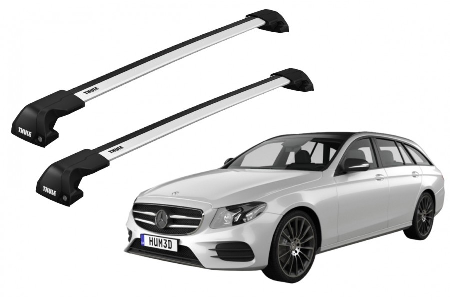 Barras THULE EDGE Flush para autos MERCEDES BENZ E-Class (S213) desde 2016 - 2023