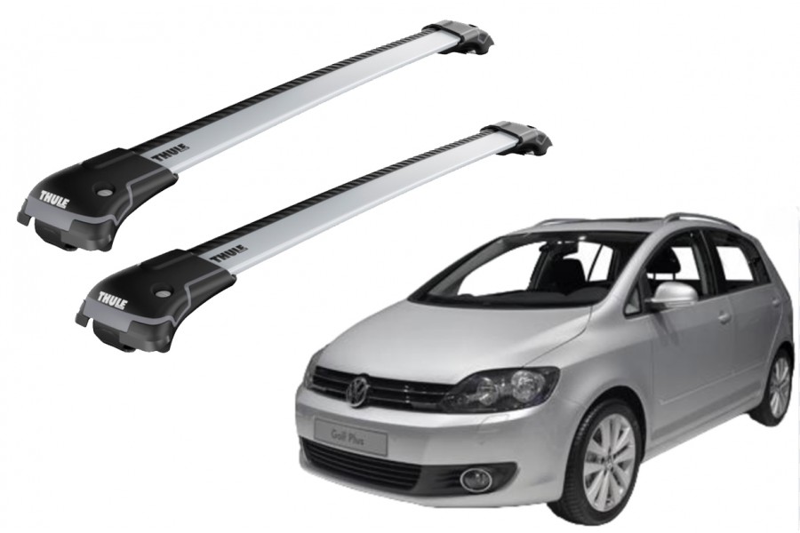Barras THULE EDGE para autos VOLKSWAGEN Golf Plus 2009 a 2014