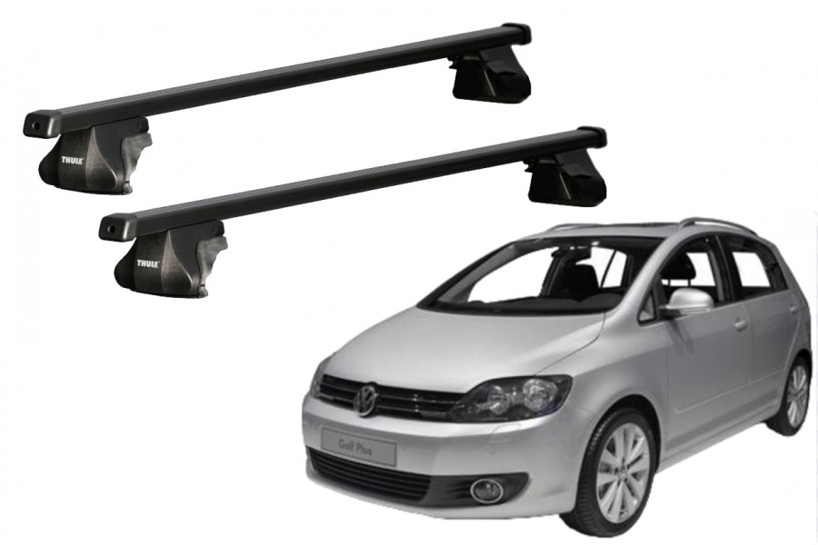 Barras THULE SmartRack para autos VOLKSWAGEN Golf Plus 2009 a 2014