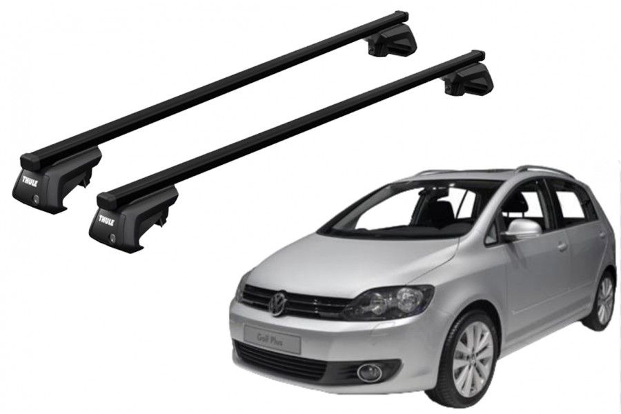 Barras THULE SmartRack XT para autos VOLKSWAGEN Golf Plus 2009 a 2014