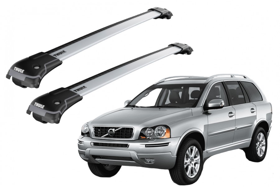 Barras THULE EDGE para autos VOLVO XC90 2002 a 2014