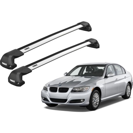 Barras THULE EDGE Flush para autos BMW 3-Series 2005 a 2011