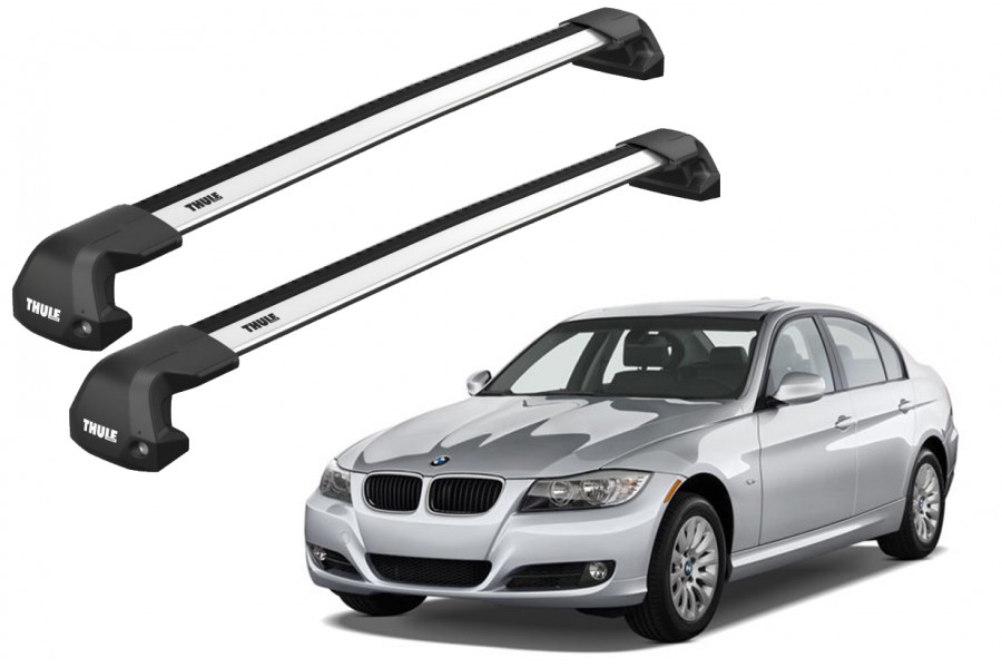 Barras THULE EDGE Flush para autos BMW 3-Series 2005 a 2011