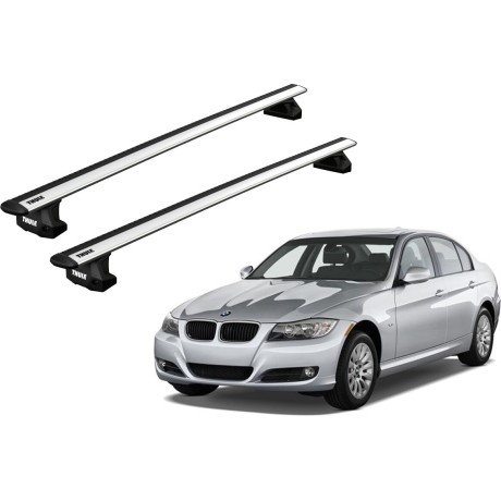 Barras THULE EVO WingBar para autos BMW 3-Series 2005 a 2011