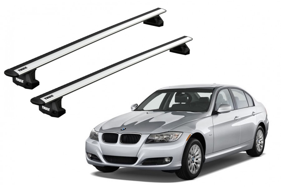 Barras THULE EVO WingBar para autos BMW 3-Series 2005 a 2011
