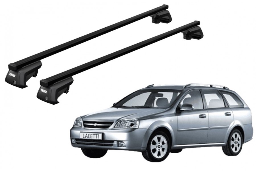 Barras THULE SmartRack XT para autos CHEVROLET Lacetti 2004 a 2011
