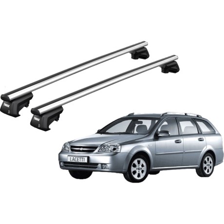 Barras THULE SmartRack XT AluBar para autos CHEVROLET Lacetti 2004 a 2011