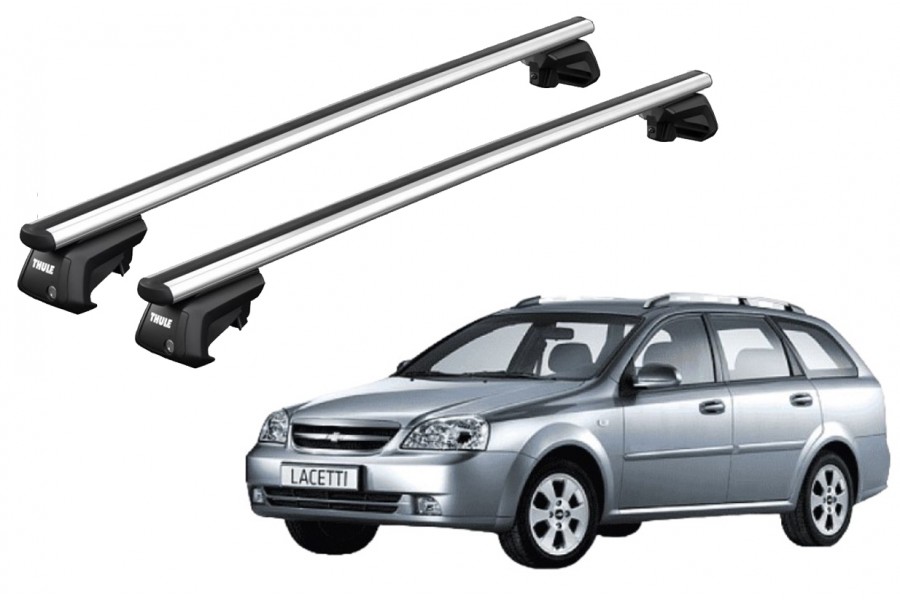 Barras THULE SmartRack XT AluBar para autos CHEVROLET Lacetti 2004 a 2011