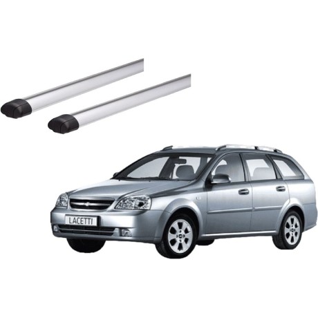 Barras THULE EVO AeroBar para autos CHEVROLET Lacetti 2004 a 2011 negro