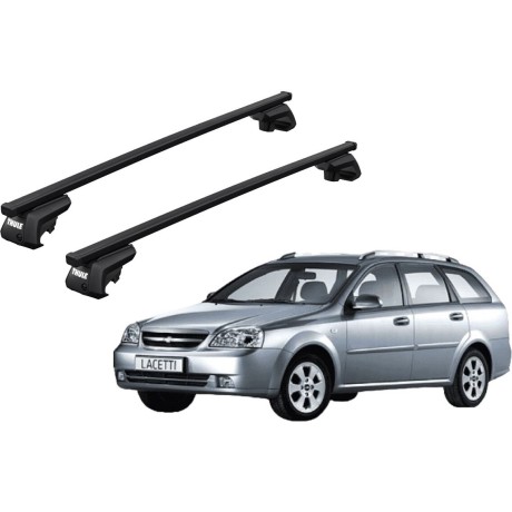 Barras THULE EVO SquareBar para autos CHEVROLET Lacetti 2004 a 2011