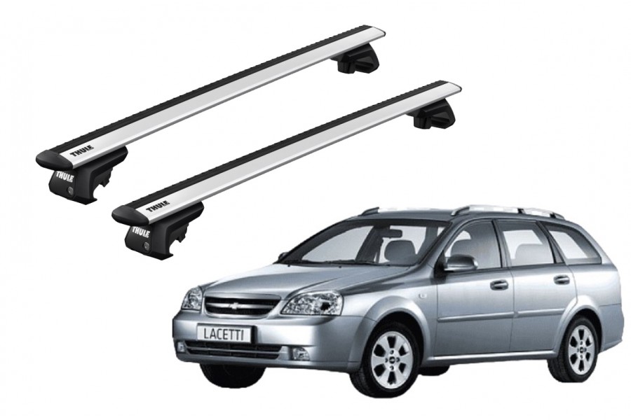 Barras THULE EVO WingBar para autos CHEVROLET Lacetti 2004 a 2011