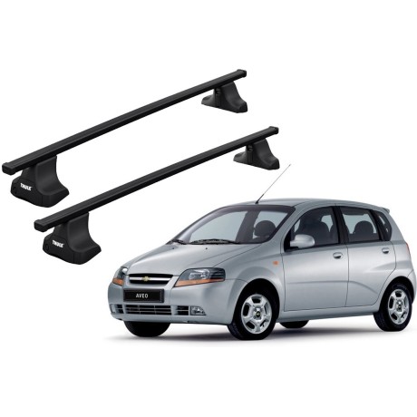 Barras THULE SquareBar para autos CHEVROLET Aveo 2003 a 2011