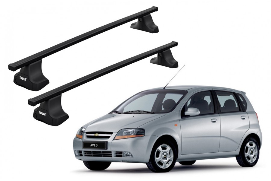 Barras THULE SquareBar para autos CHEVROLET Aveo 2003 a 2011