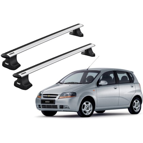 Barras THULE WingBar para autos CHEVROLET Aveo 2003 a 2011