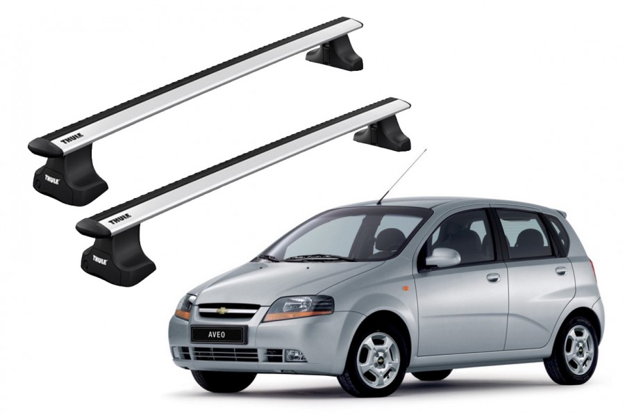 Barras THULE WingBar para autos CHEVROLET Aveo 2003 a 2011