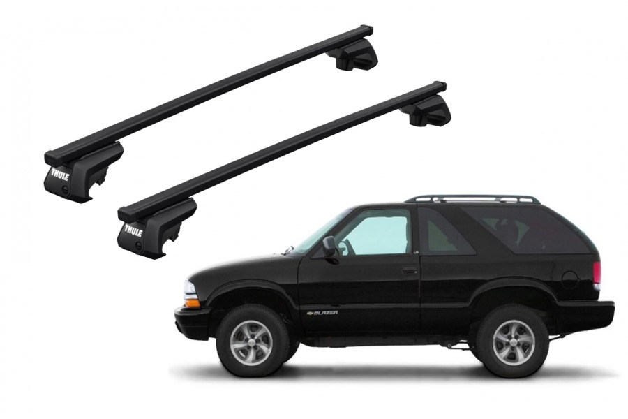 Barras THULE EVO SquareBar para autos CHEVROLET Blazer 1995 a 2012