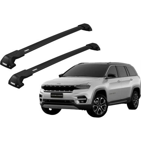 Barras Thule JEEP Commander 22- RA / EDGE FLUSH BLACK
