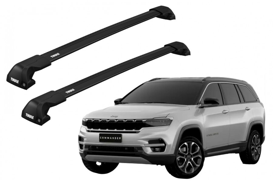 Barras Thule JEEP Commander 22- RA / EDGE FLUSH BLACK