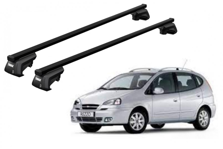 Barras THULE SmartRack XT para autos CHEVROLET Rezzo 2000 a 2004