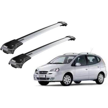 Barras THULE EDGE para autos CHEVROLET Rezzo 2000 a 2004