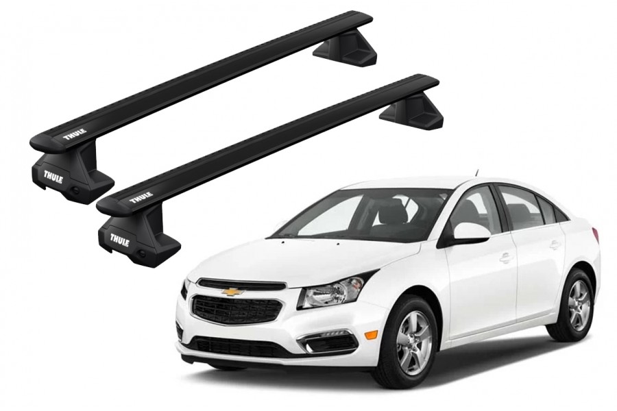 Barras THULE EVO WingBar para autos CHEVROLET Cruze desde 2016 negro