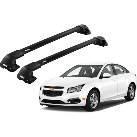 Barras THULE EDGE Flush para autos CHEVROLET Cruze desde 2016 negro