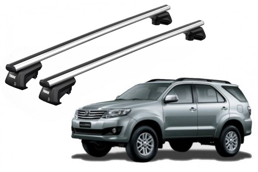 Barras THULE SmartRack XT AluBar para autos TOYOTA Hilux SW4 2006 a 2015