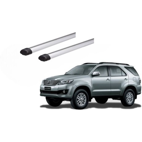 Barras THULE EVO AeroBar para autos TOYOTA Hilux SW4 2006 a 2015 negro