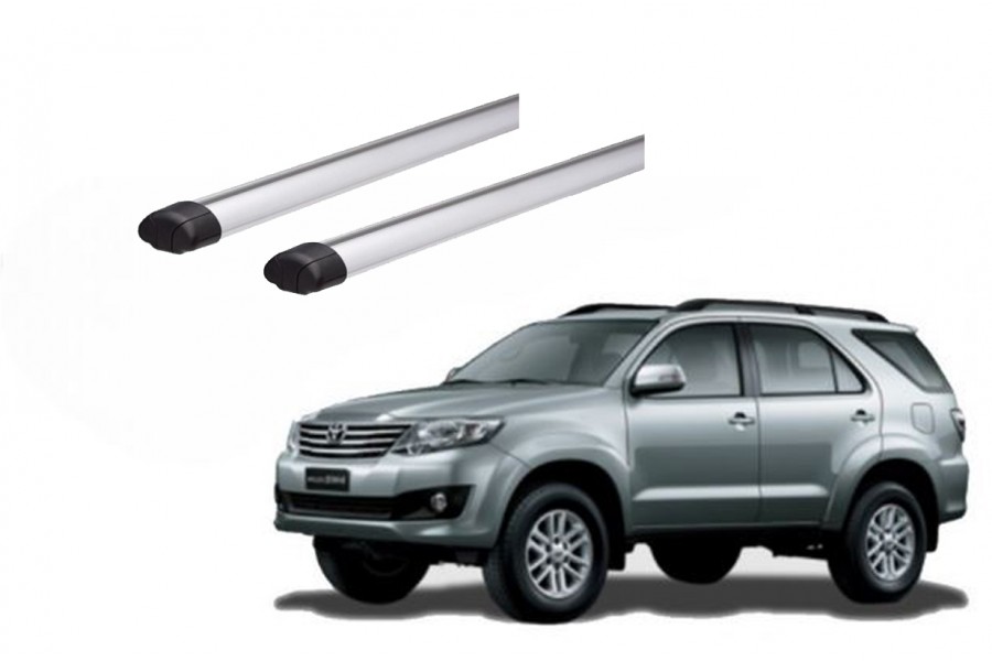 Barras THULE EVO AeroBar para autos TOYOTA Hilux SW4 2006 a 2015 negro