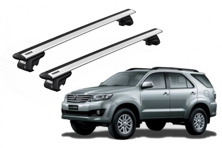 Barras THULE EVO WingBar para autos TOYOTA Hilux SW4 2006 a 2015