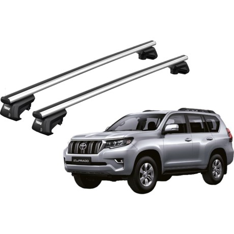 Barras THULE SmartRack XT AluBar para autos TOYOTA Land Cruiser desde 2003