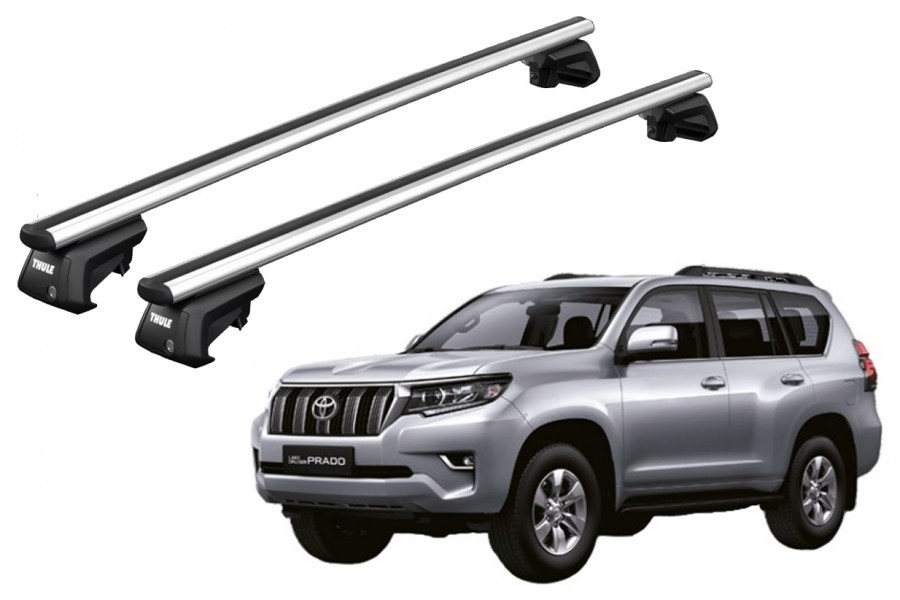 Barras THULE SmartRack XT AluBar para autos TOYOTA Land Cruiser desde 2003